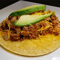 Pulled Pork Carnitas taco